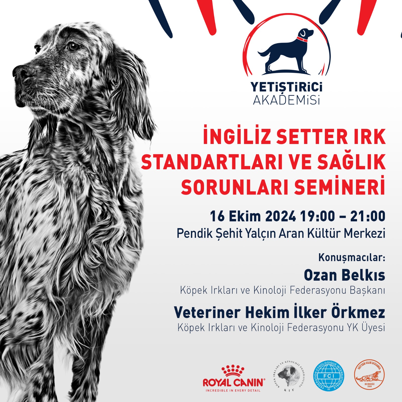 İngiliz Setter Irk Standartları ve Sağlık Sorunları Semineri