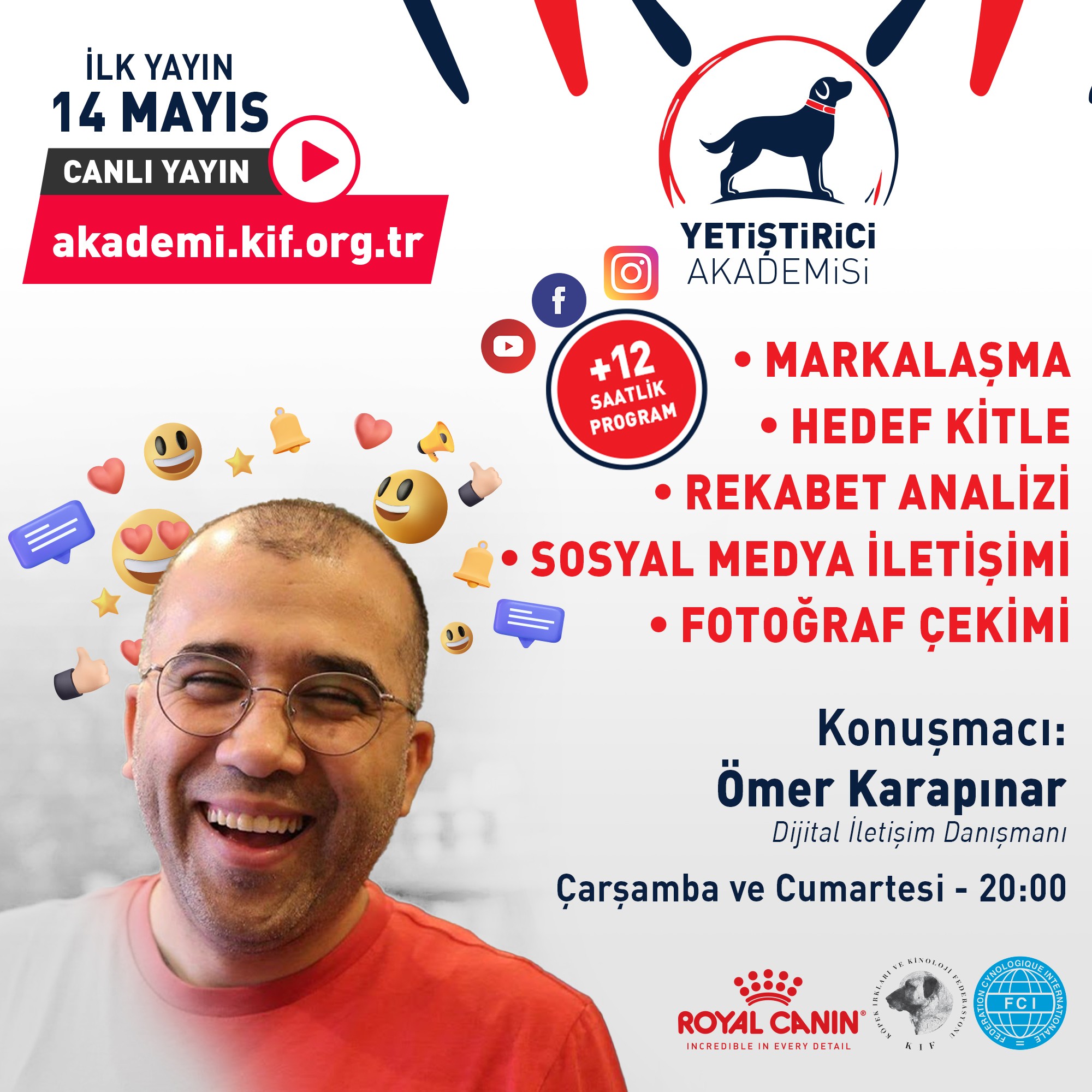 Yetiştiricilerimiz için Sosyal Medya Eğitimi