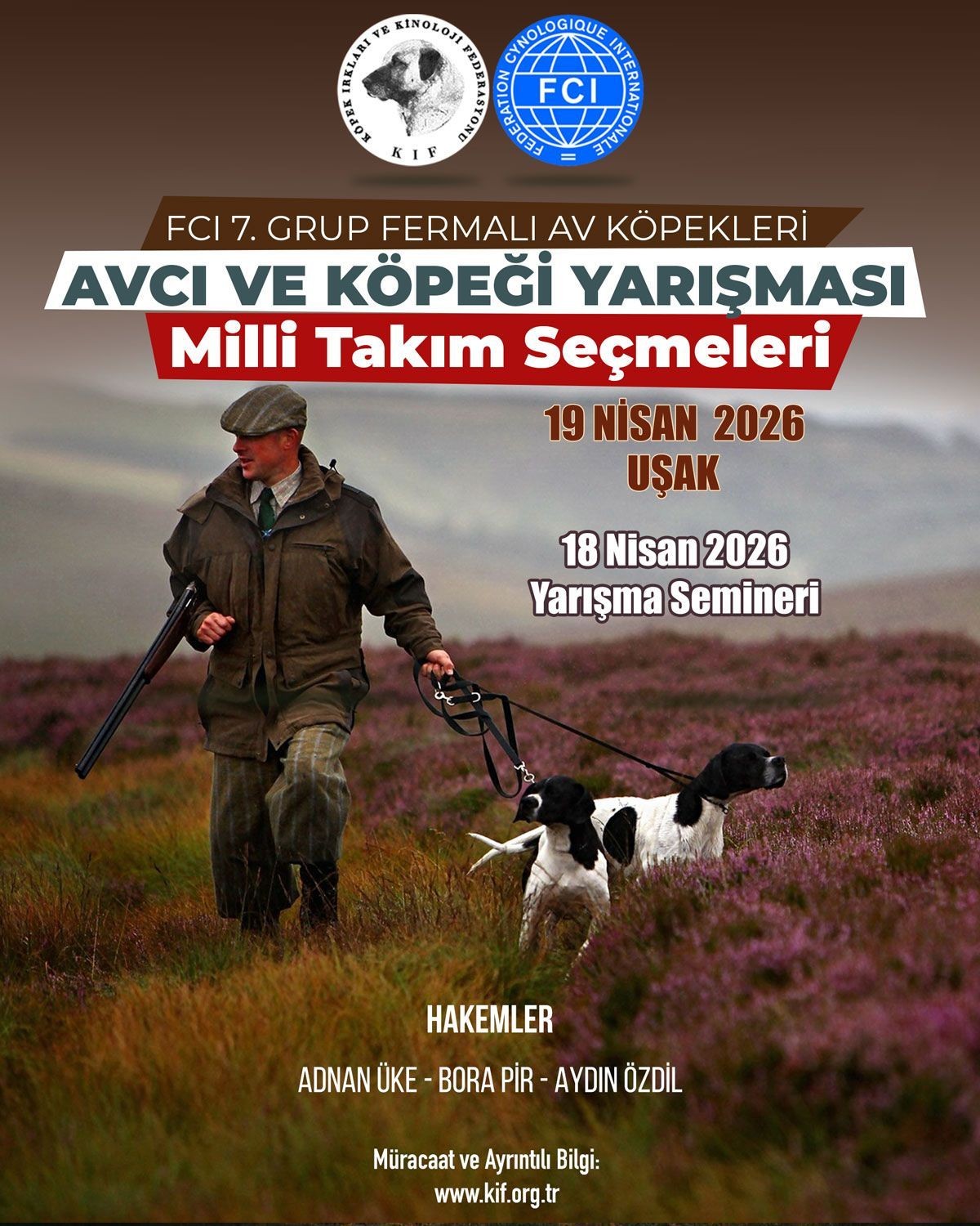Avcı ve Köpeği Yarışması Milli Takım Seçmeleri
