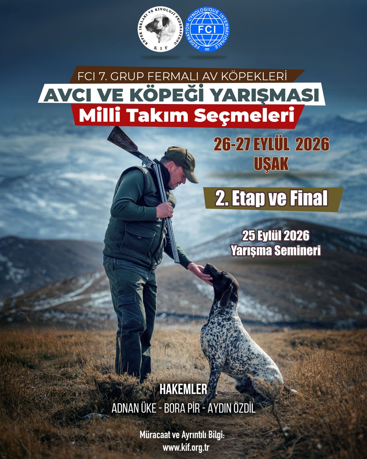 MİLLİ TAKIM SEÇMELERİ 2. ETAP VE FİNAL YARIŞMASI