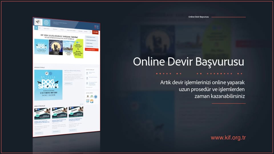 Devir İşlemleri Artık Online Yapılıyor!